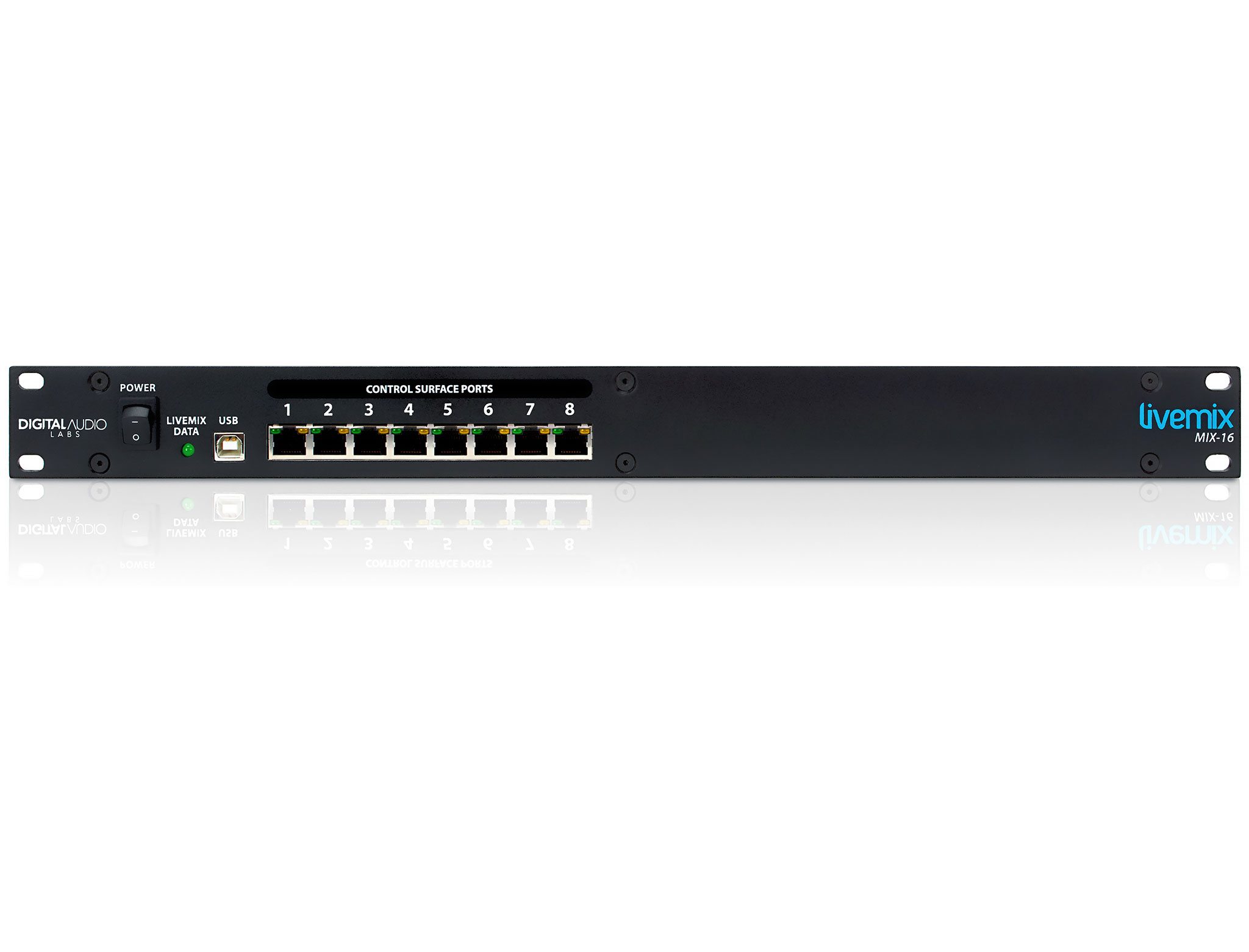 Livemix Mix-16 personal mix distributor for Livemix 24 channel system