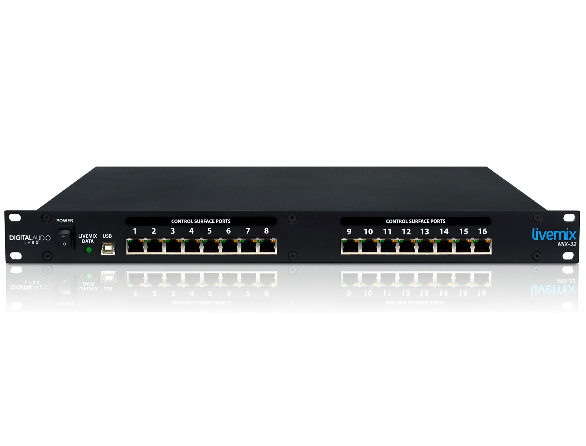 Livemix Mix-32 personal mix distributor for Livemix 24 channel system
